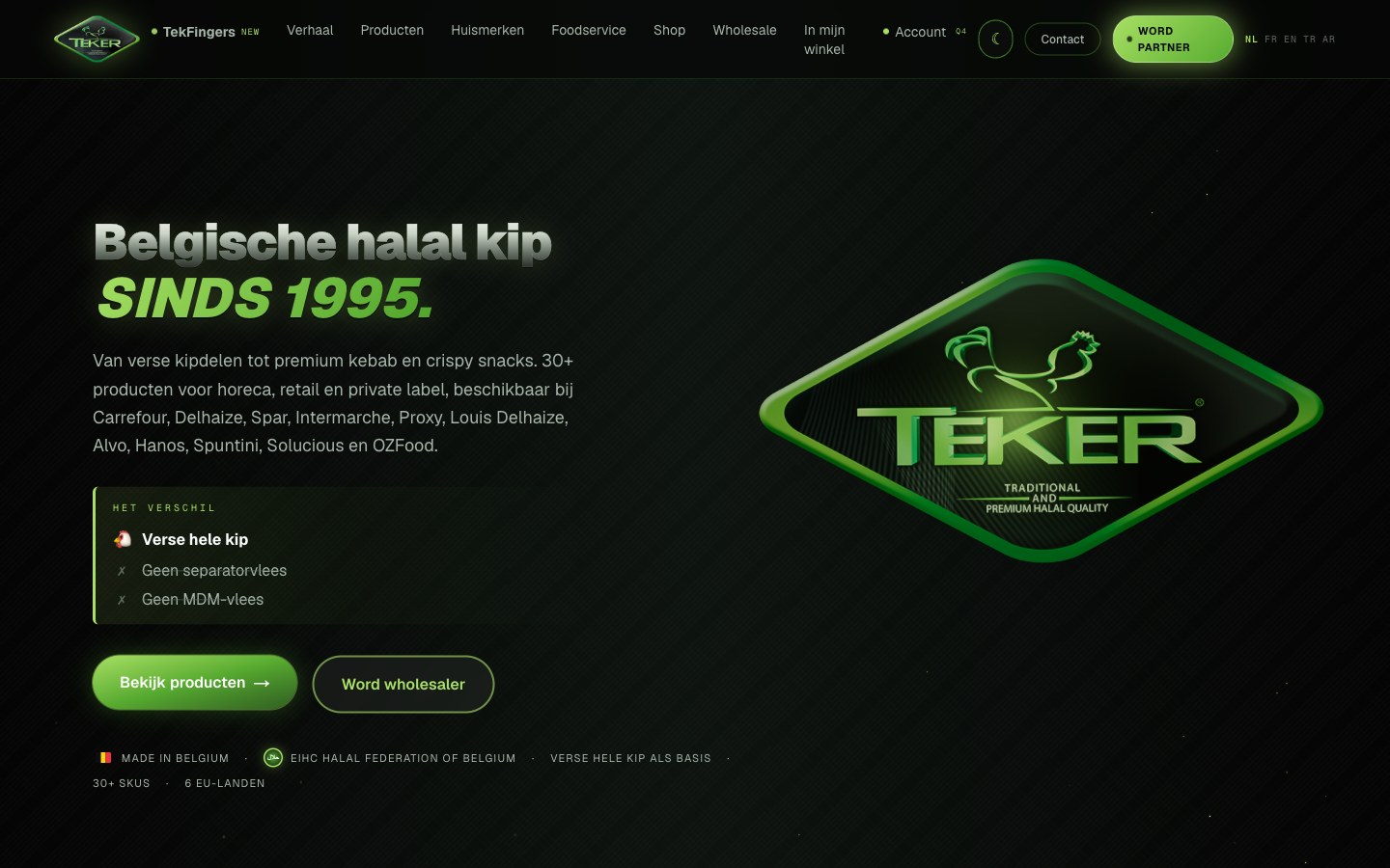 Teker website